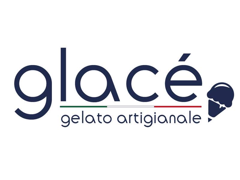 Diseño logotipo Heladería Glacé - Estudio Diseño Málaga